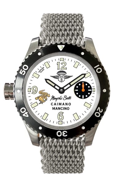 Caimano Meccanico Mancino Quadrante Bianco
